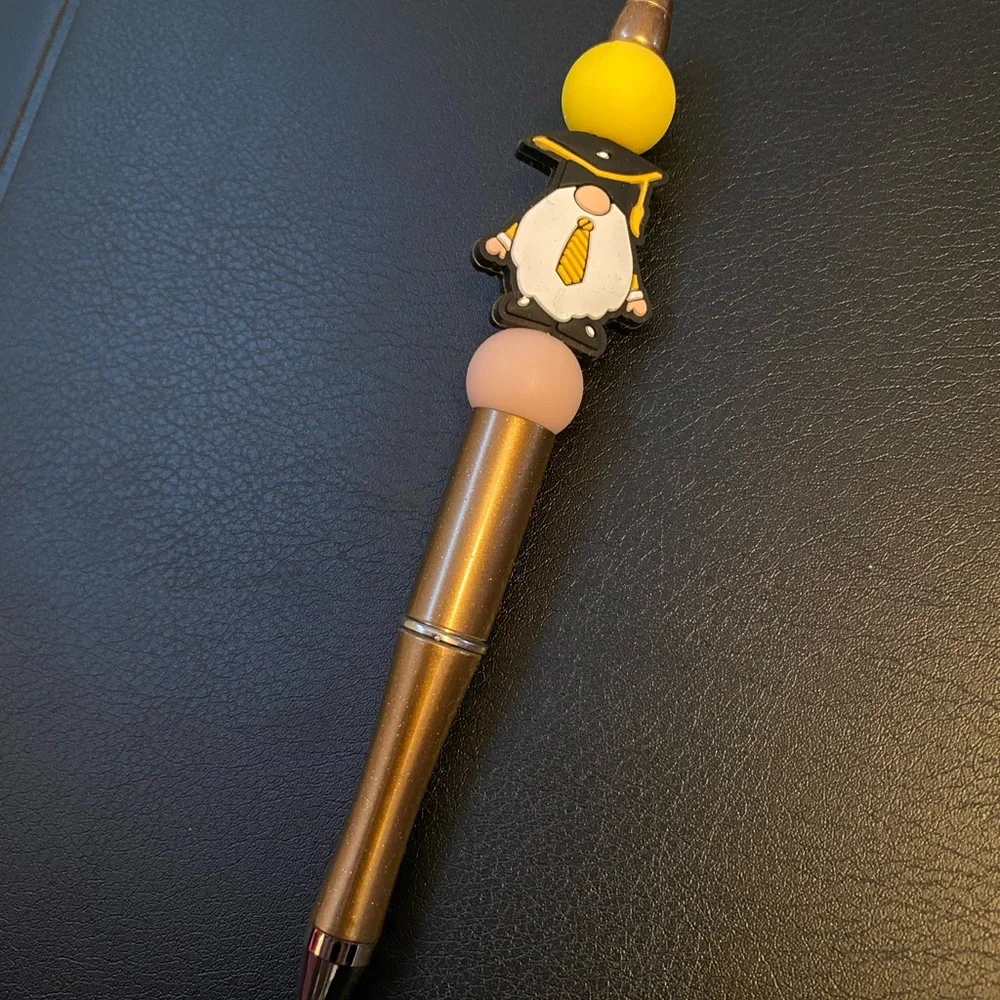 Graduation Gnome Pen Hand Crafted